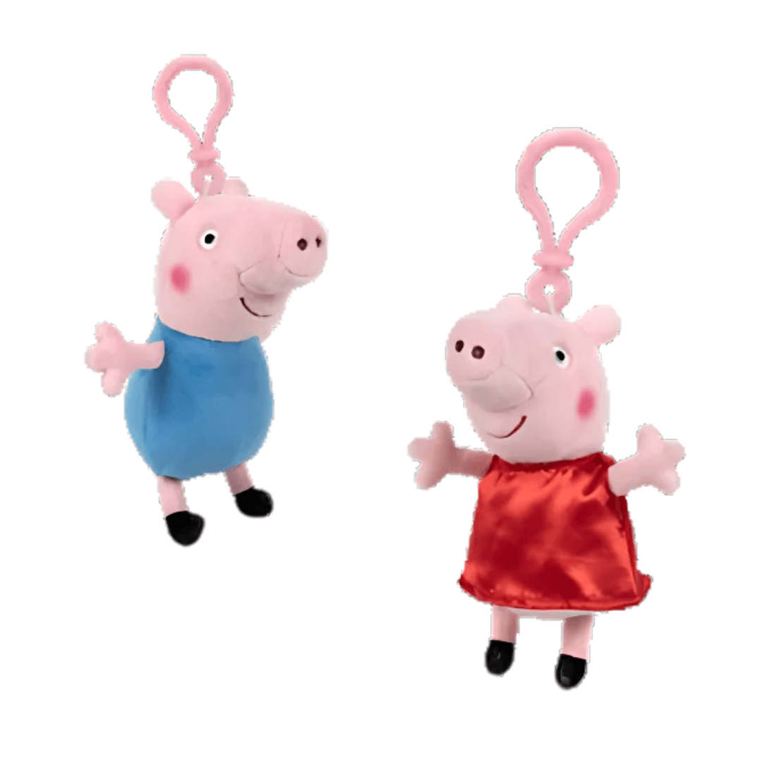 Peluche Peppa - George / Peppa Pig Porte-clés
