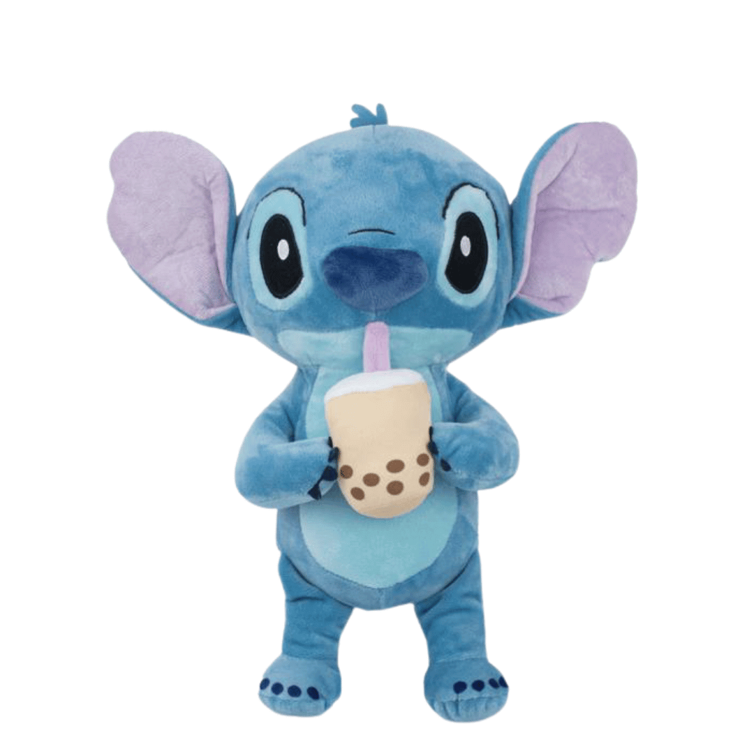 Peluche Stitch Bubble Tea T3 – Disney Officielle 25 cm